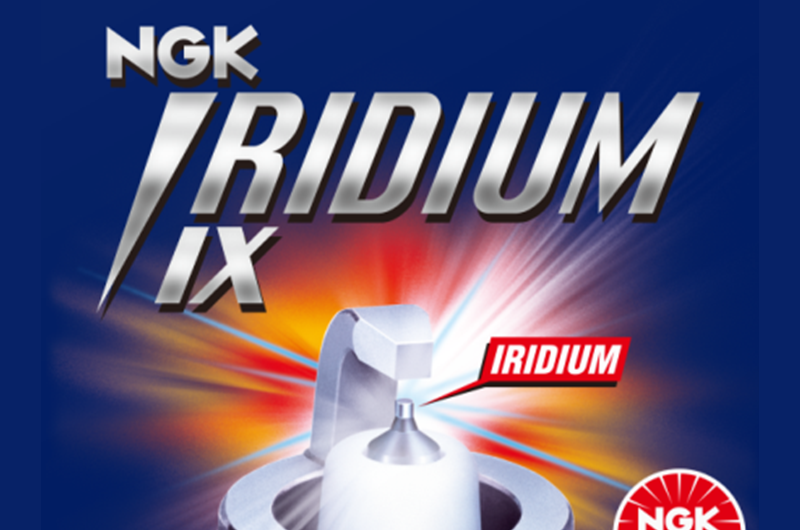 Iridium spark plugs improve fast start-up