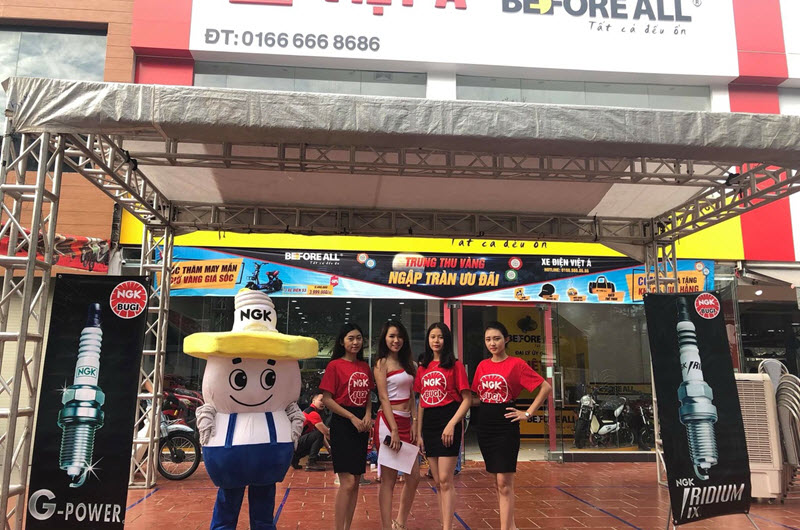 [Hà Nội - 09/2018] Service campaign NGK - Việt Á motor