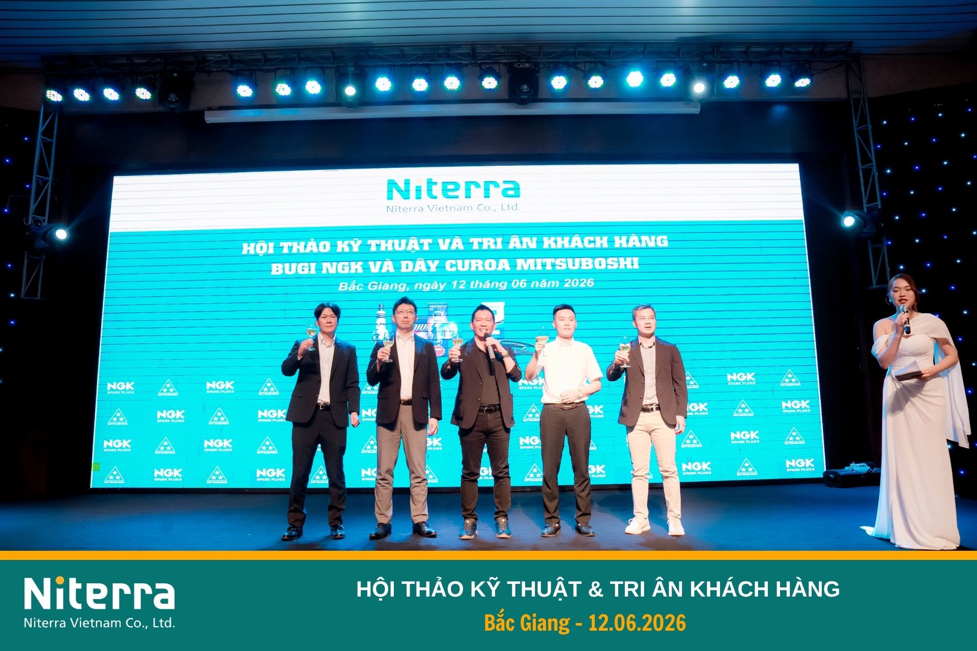 Chuyển mình viết tiếp hành trình thăng hoa đầy dấu ấn cùng Niterra Việt Nam tại Bắc Giang