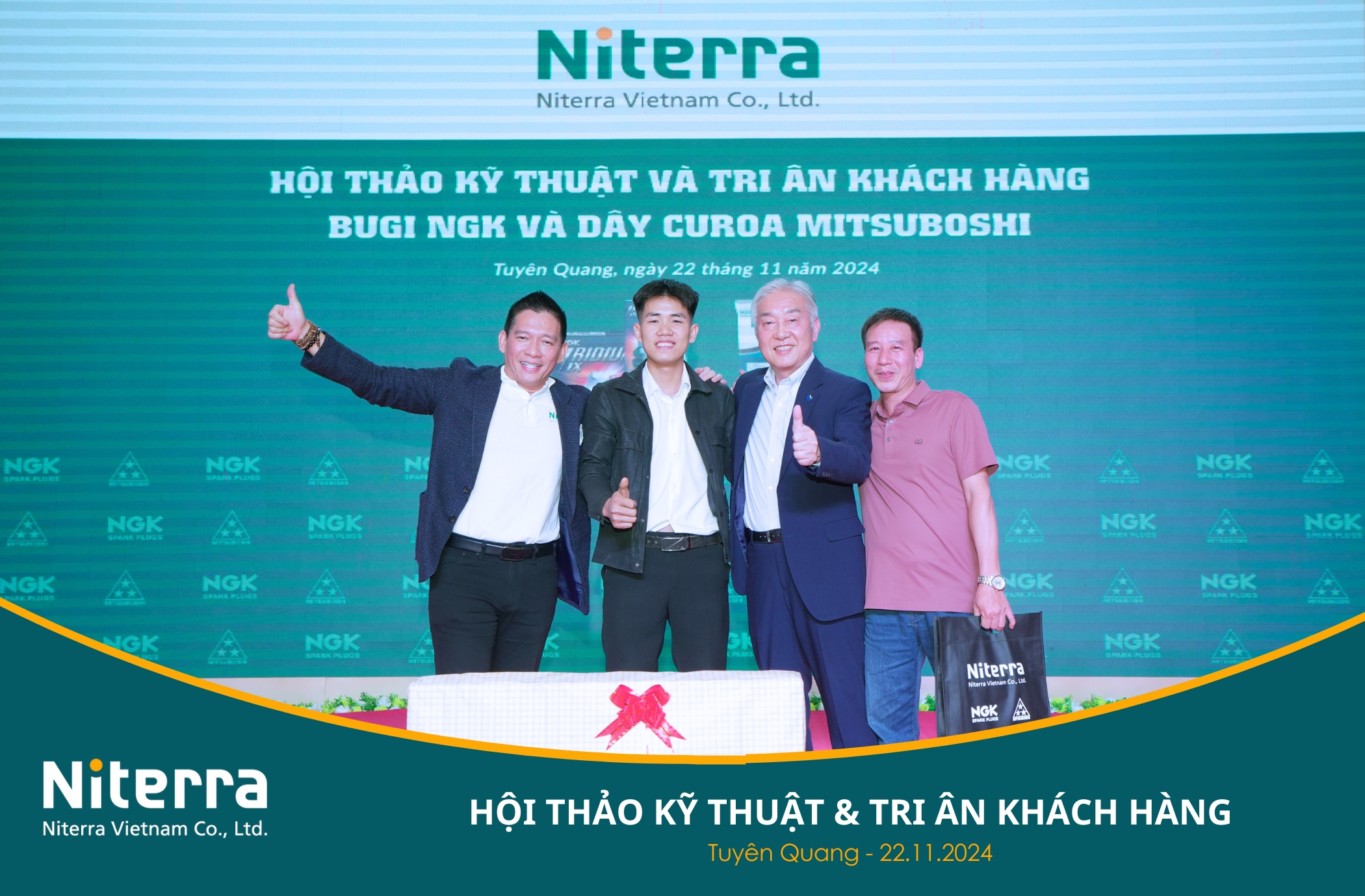 Hội thảo kỹ thuật và tri ân khách hàng tại Tuyên Quang