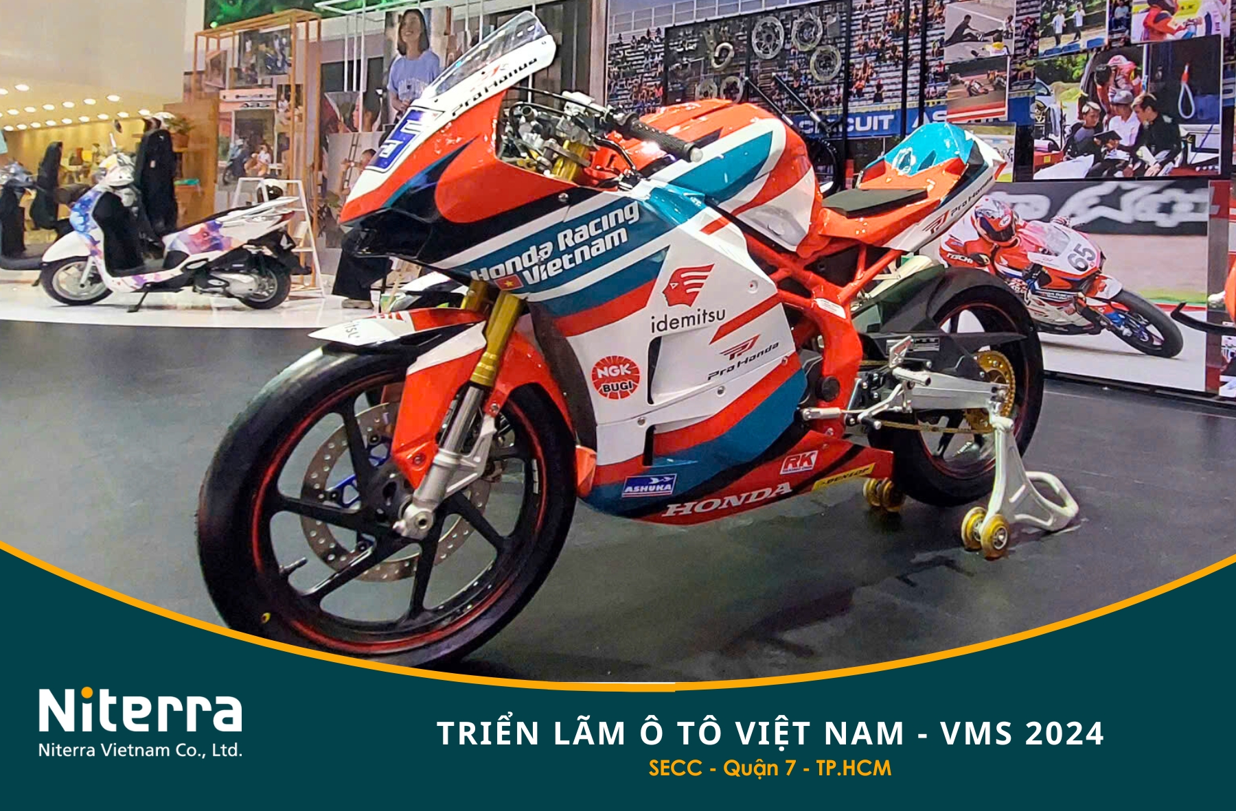 VMS 2024 - Triển lãm ô tô thu hút sự quan tâm của Niterra Việt Nam