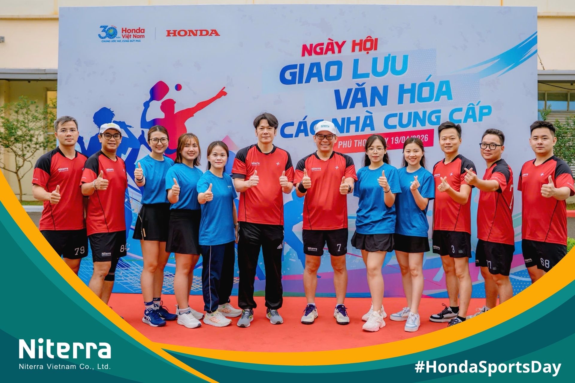 Bứt phá năng lượng tại ngày hội giao lưu văn hóa các nhà cung cấp của Honda Việt Nam 2026