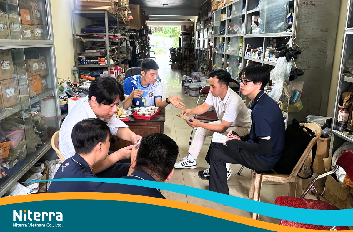 Theo chân Niterra Việt Nam “thâm nhập” thị trường phụ tùng ô tô miền Bắc