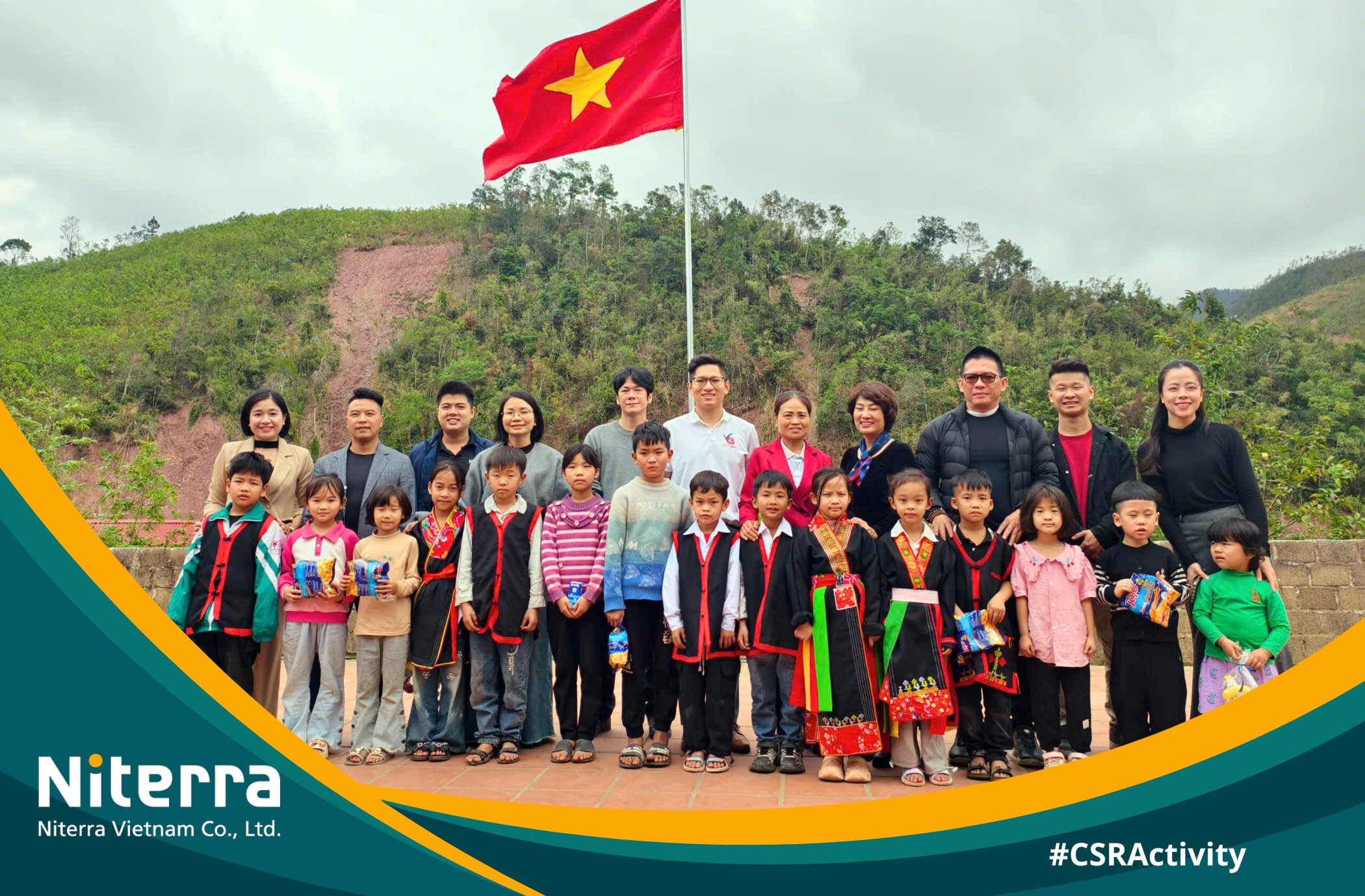 Niterra chia sẻ khó khăn với người dân Quảng Ninh qua các chiến dịch thiện nguyện