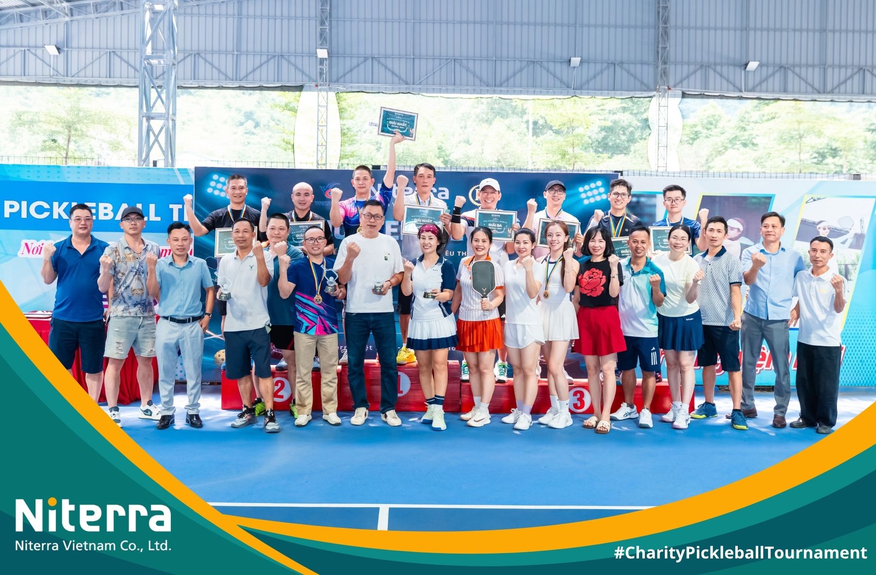 Giải Pickleball Nhân Ái – Cùng kết nối, cùng lan tỏa yêu thương!