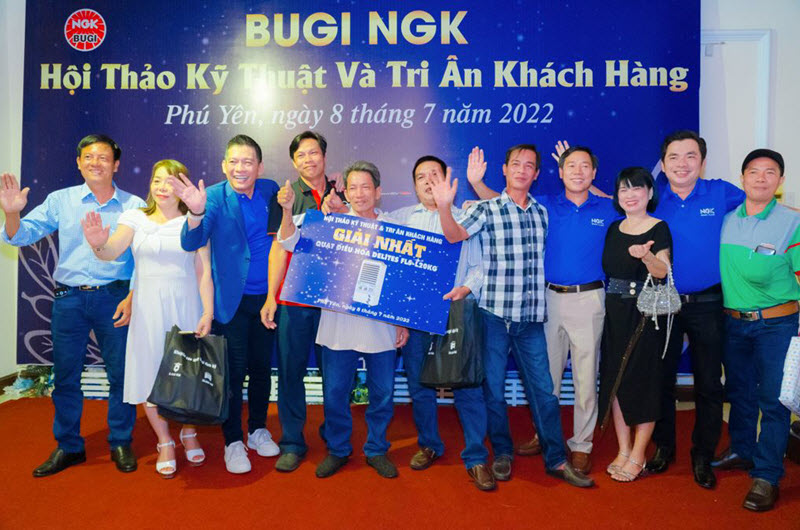 [Phú Yên_08.07.2022] Bugi NGK tổ chức hội thảo kỹ thuật trực tiếp lần đầu tiên trong năm 2022