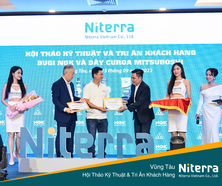 Hội thảo kỹ thuật & tri ân khách hàng về bugi ngk và dây curoa Mitsuboshi