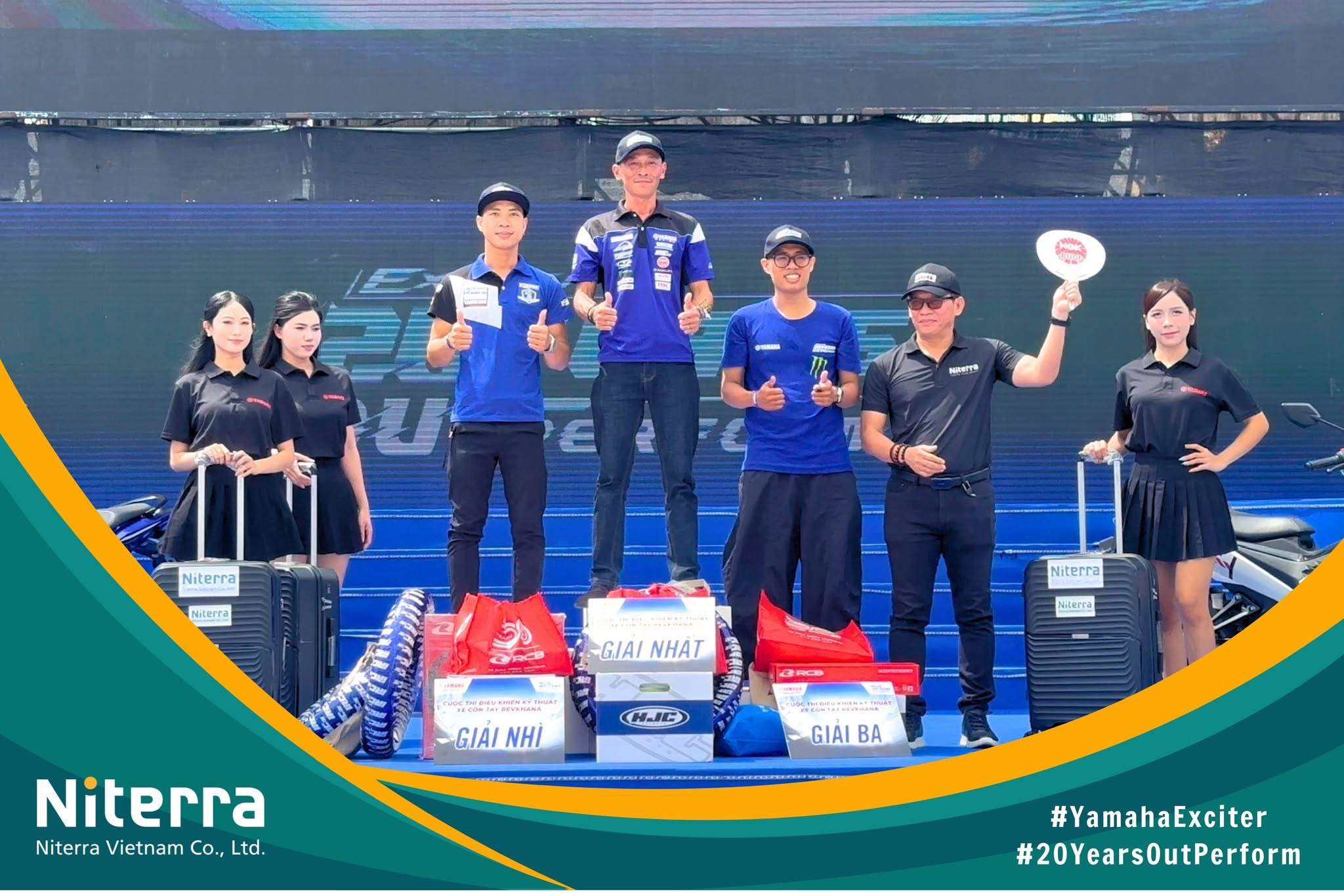 Niterra Việt Nam đồng hành cùng Yamaha – Bùng nổ siêu phẩm 20 NĂM "Out trình"
