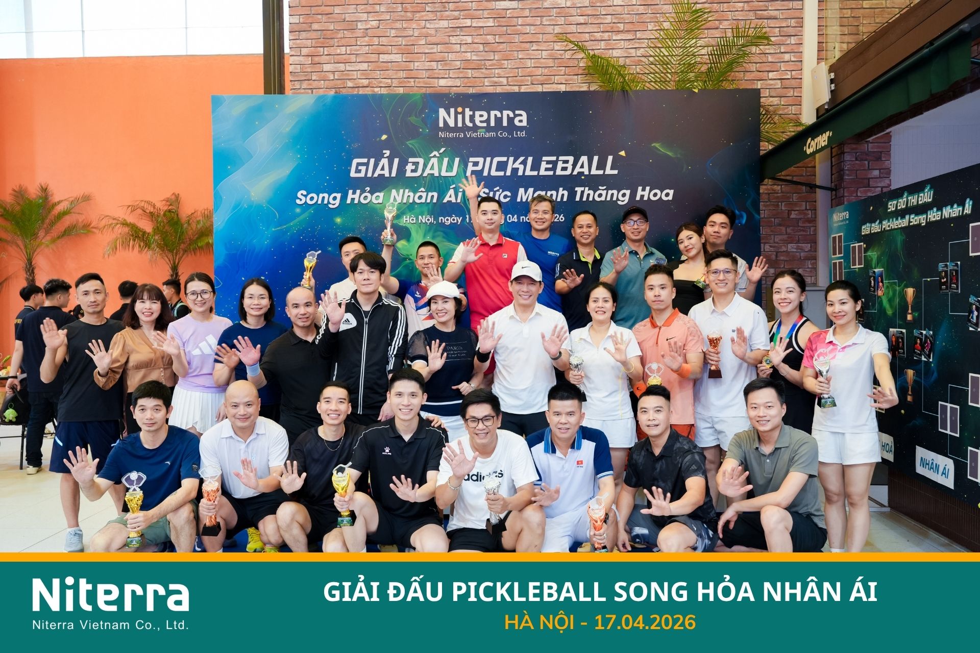 Igniting a powerful spirit of compassion at the Pickleball “Twin Flames of Compassion” Tournament in Northern Vietnam