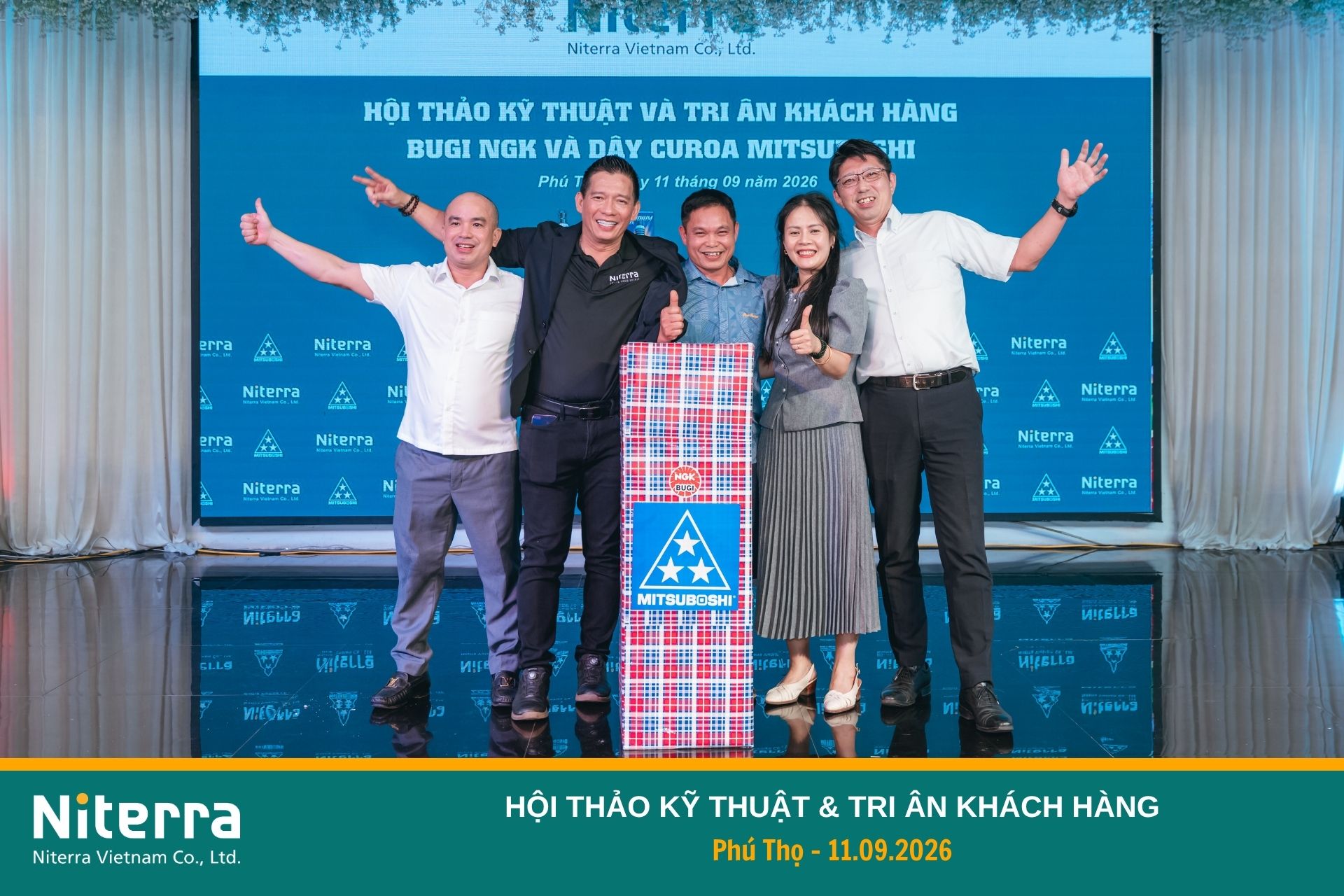Đi dự hội thảo, về mang niềm vui – Hơn 100 khách hàng hội ngộ tại Phú Thọ