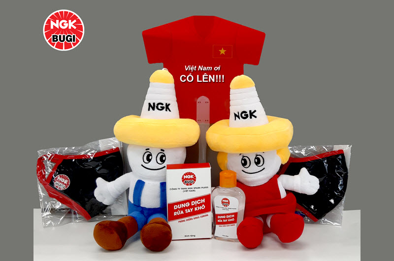 NGK VIETNAM SPARK PLUG ACCOMPANIES CUSTOMERS TO OVERCOME THE COVID-19 EPIDEMIC