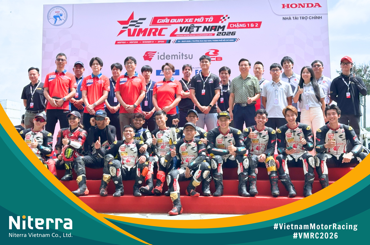 Niterra Vietnam Powers the VMRC 2026 Racing Season