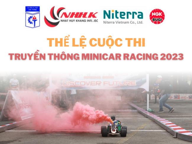 Thể lệ & giải thưởng truyền thông Minicar Racing 2023