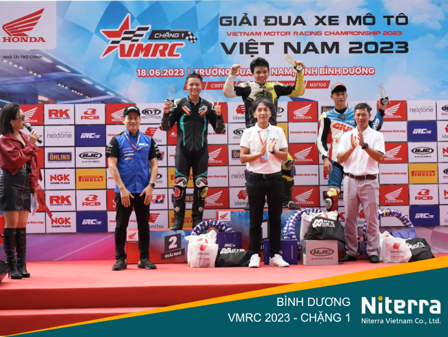 Niterra Việt Nam đồng hành cùng VMRC 2023 – giải đua tốc độ hàng đầu Việt Nam