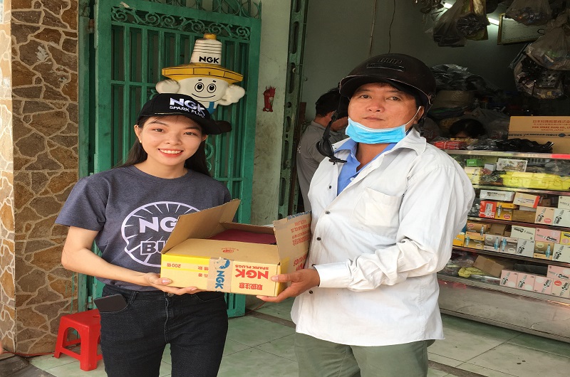 Bugi NGK hỗ trợ bán hàng tại Cần Thơ