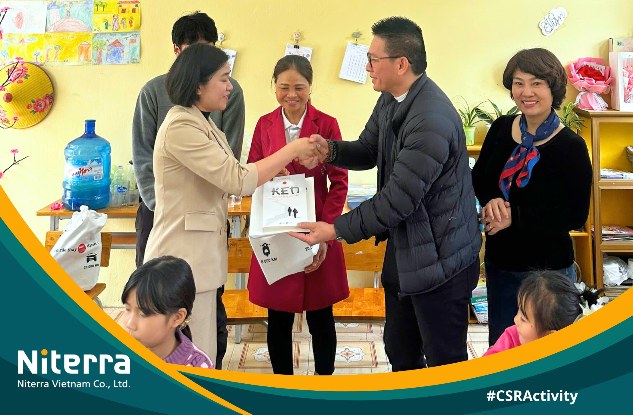 Niterra chia sẻ khó khăn với người dân Quảng Ninh qua các chiến dịch thiện nguyện
